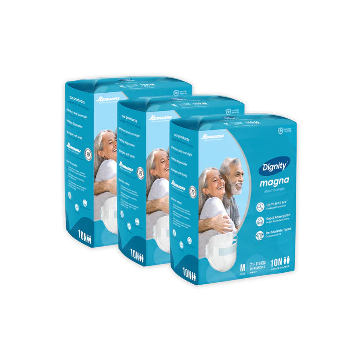 Dignity Magna Adult Diapers (10 Pcs/Pack)