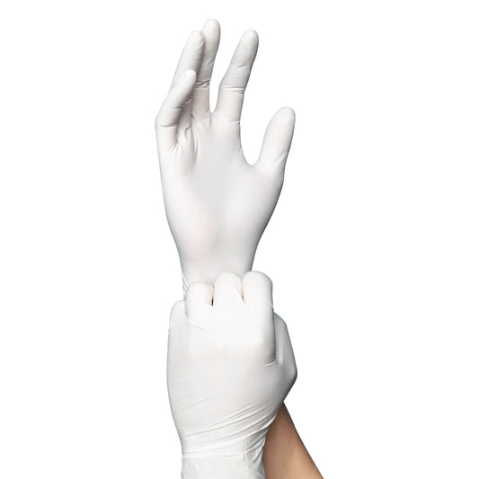 Latex Medical Examination Hand Gloves  (100 Pcs/Pack)