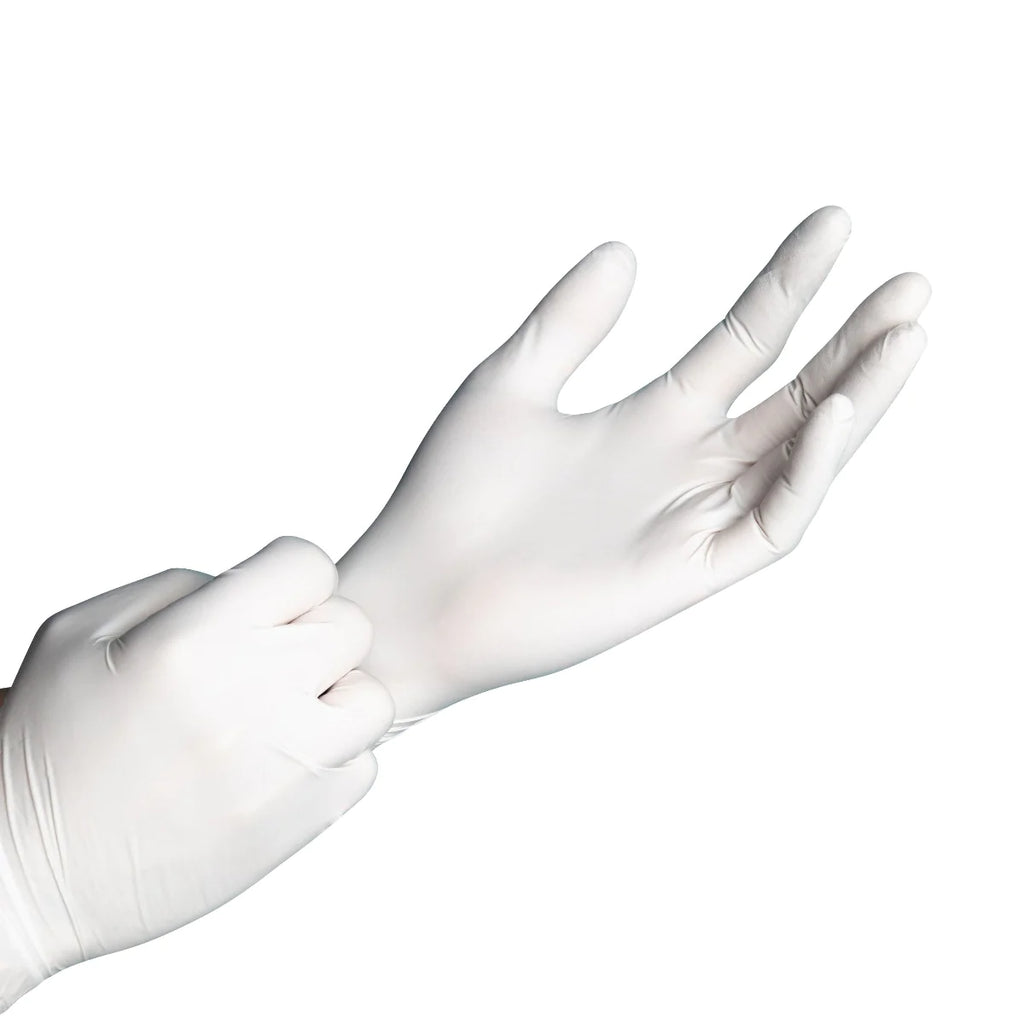 Latex Medical Examination Hand Gloves  (100 Pcs/Pack)
