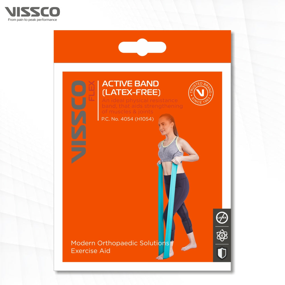 ACTIVEBAND PHYSICAL RESISTANCE LATEX FREE BAND - RED 150CMS