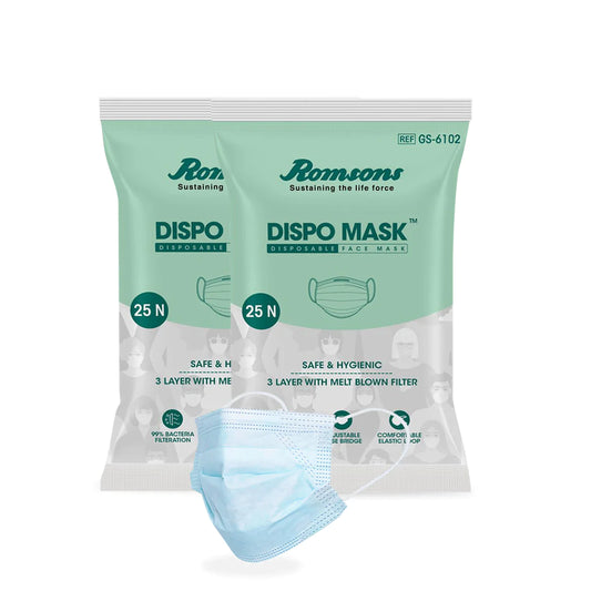 Dispo Mask (25 Pcs/Pack)