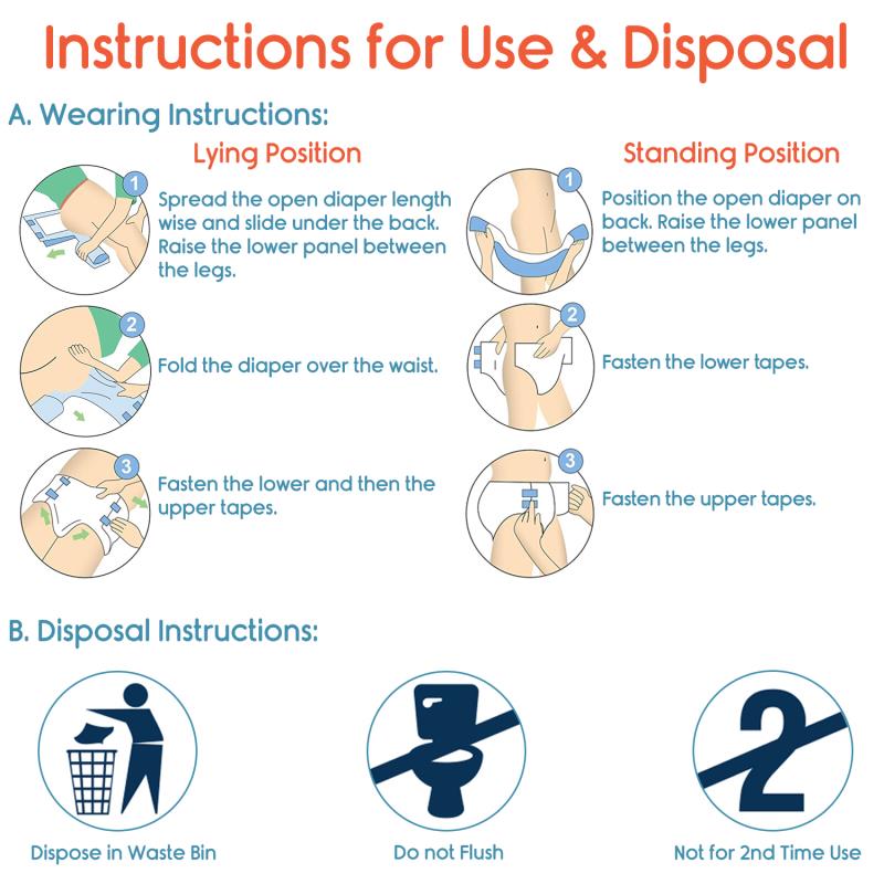KosmoCare Adult Diapers