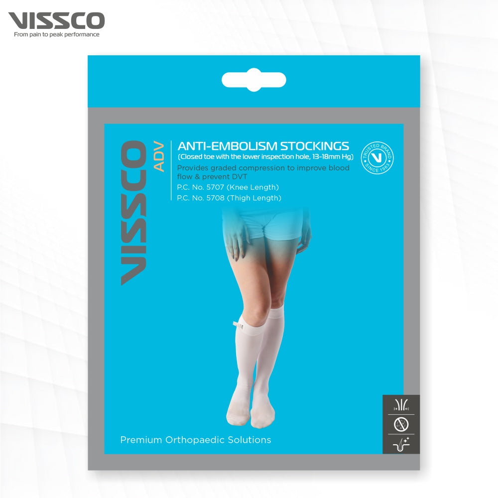 "VISSCO ANTI-EMBOLISM - KNEE (LOWER INSPECTION HOLE)"