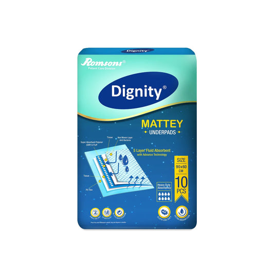 Dignity Mattey Disposable Underpads  (10 Pcs/Pack)