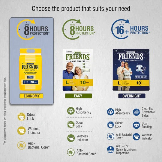 Friends Economy Adult Diapers