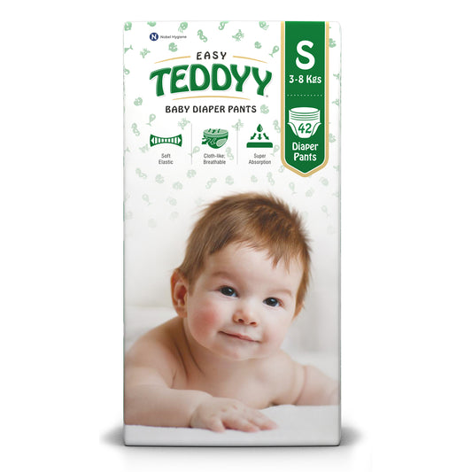 TEDDYY BABY DIAPERS EASY 66' Pieces × 4 Case