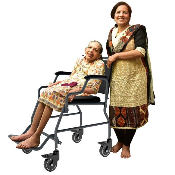 Arcatron 2000 Commode Wheelchair