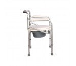 ALUMINIUM FOLDING COMMODE