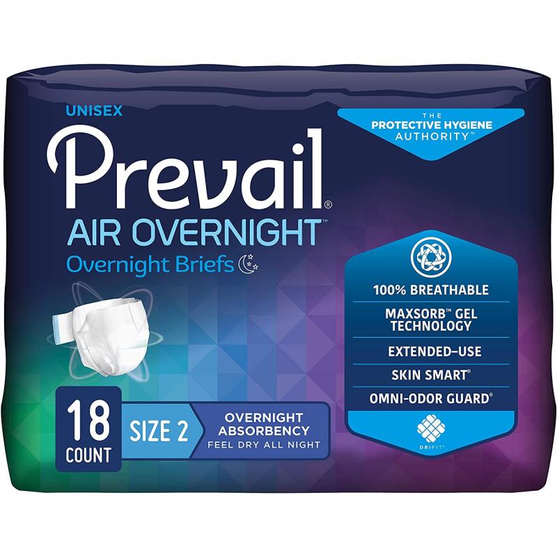 Prevail Air Overnight Adult Diapers