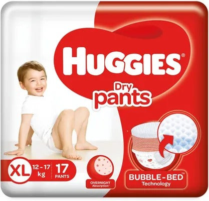 Huggies Dry pants- XL - XL (17 Pieces)