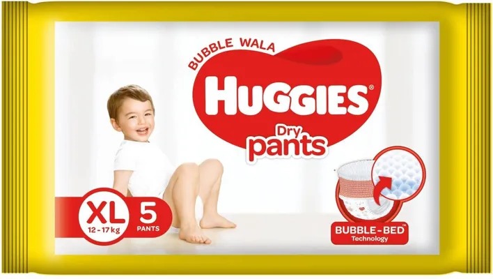 Huggies Dry pants- XL - XL (5 Pieces)
