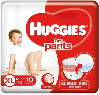 Huggies Dry pants- XL - XL (10 Pieces)
