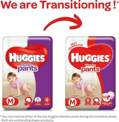 Huggies Wonder Pants Diapers - M (152 Pieces)