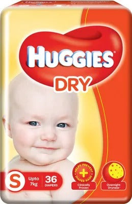 Huggies Dry pants- Small - S (72 Pieces)