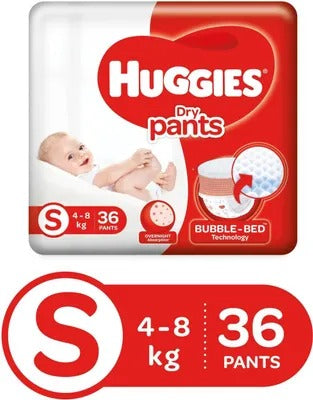 Huggies Dry pants Small - S (36 Pieces)