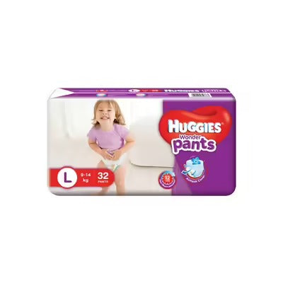 Huggies Wonder Pants Diapers Large 32 pcs