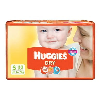 Huggies New Dry Small Size Diapers (36 Counts)