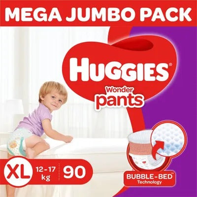 Huggies Wonder pants - XL (90 Pieces)